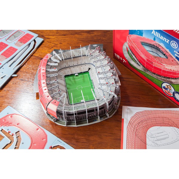 Mô hình sân vận động bóng đá  Allianz Arena - Bayern Munchen