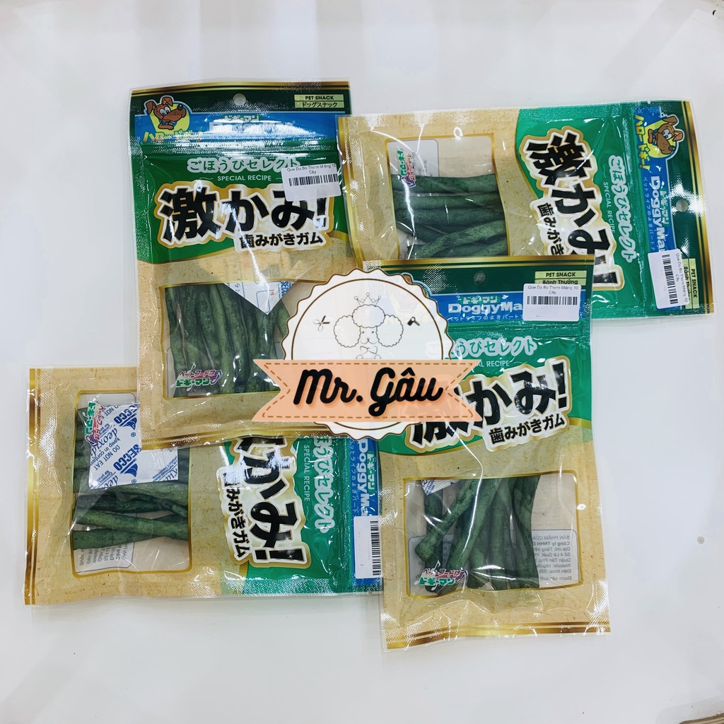 Bánh thưởng cho chó - Que da bò thơm miệng