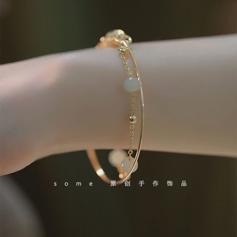 Vòng Tay Hai Lớp Thiết Kế Mới Thời Trang Mùa Hè Dành Cho Nữ