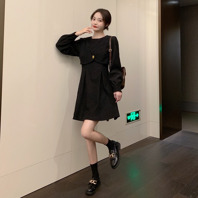 Đầm Kim Loại Thiết Kế Đơn Giản Thời Trang Theo Phong Cách Hàn Quốc Cho Nữ