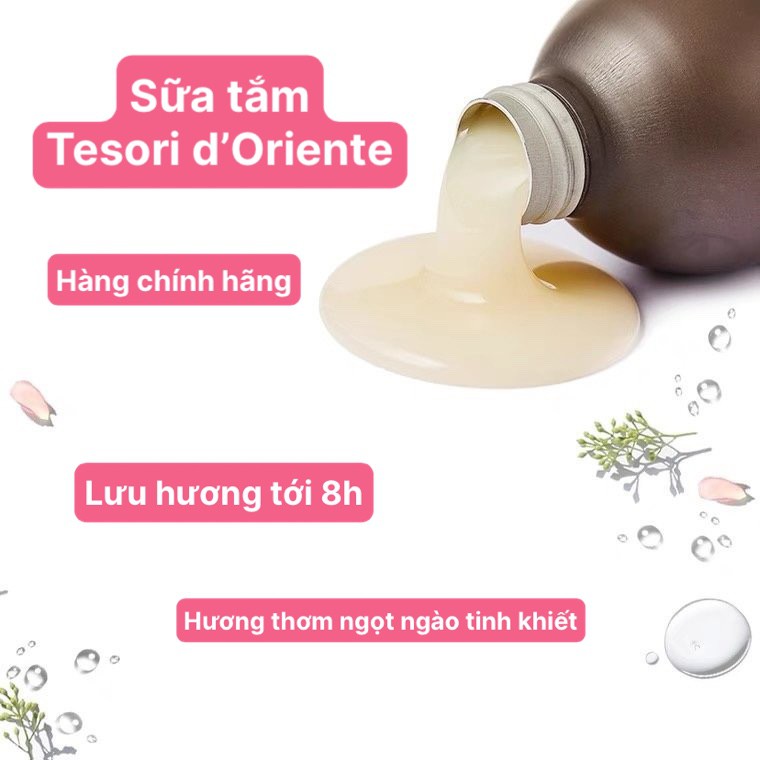 Sữa tắm Tesori d'Oriente hương nước hoa hàng chính hãng