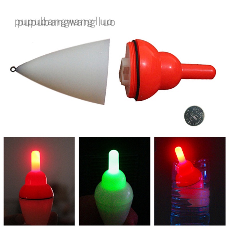 Phao Câu Cá Điện Tử Màu Bạc Phát Sáng
