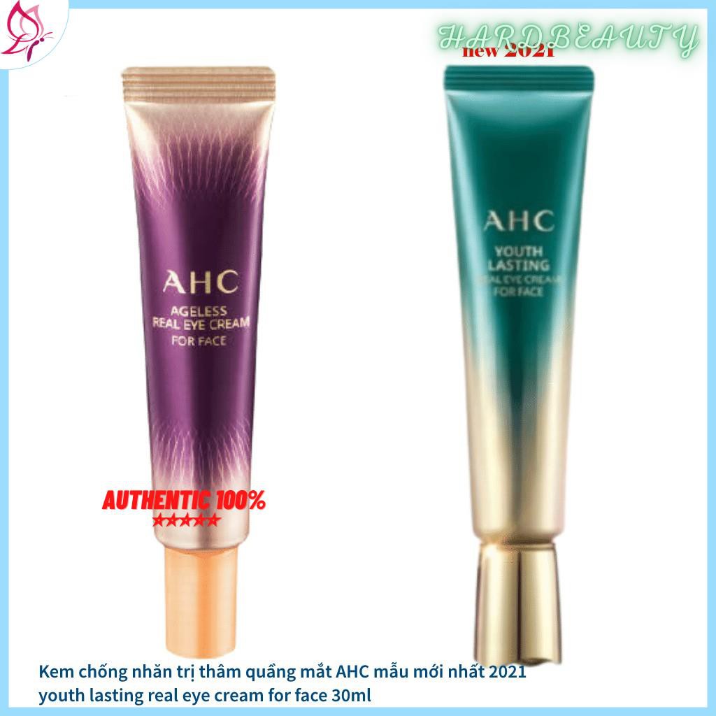 Kem mắt [Hết thâm quầng mắt 100%_Hàng Auth] Kem mắt AHC Ageless Real Eye Cream For Face [Hot New]
