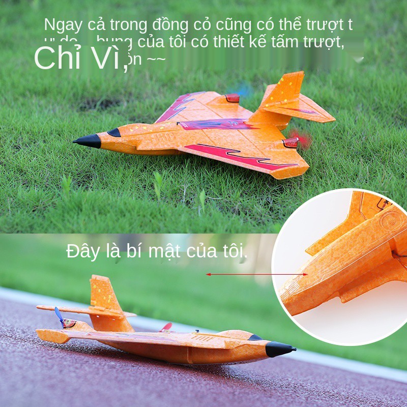 Nước biển mini, đất và máy bay điều khiển từ xa Máy bay mô hình tàu lượn cánh cố định Đồ chơi máy bay chiến đấu mô hình