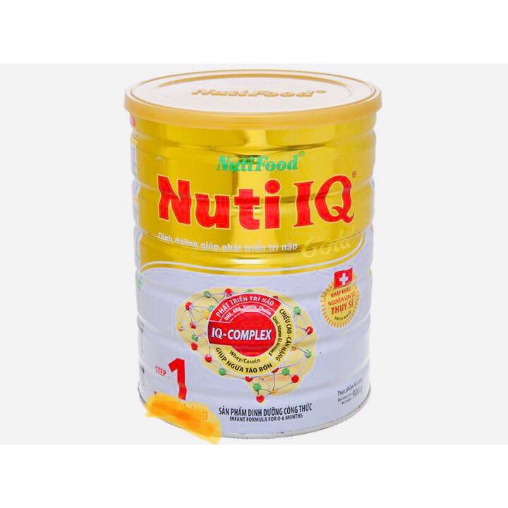 Sữa NUTI IQ GOLD STEP 1  900g