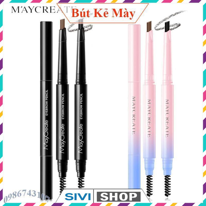 Bút kẻ mày Maycreate 2 trong 1