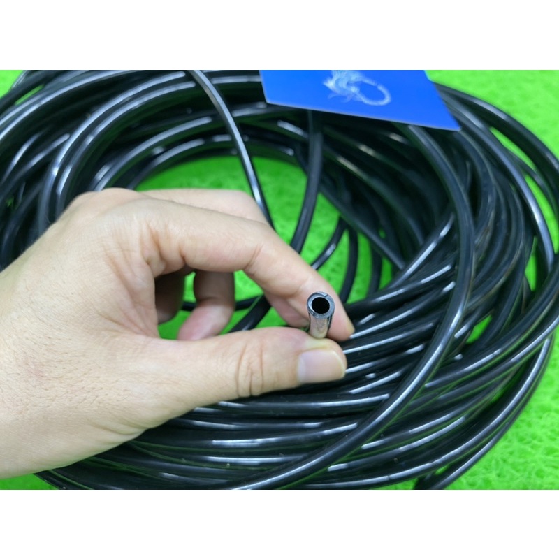 Ống dây oxy ống nước dẻo ĐEN phi 4 5 mm LDPE chống bám rêu