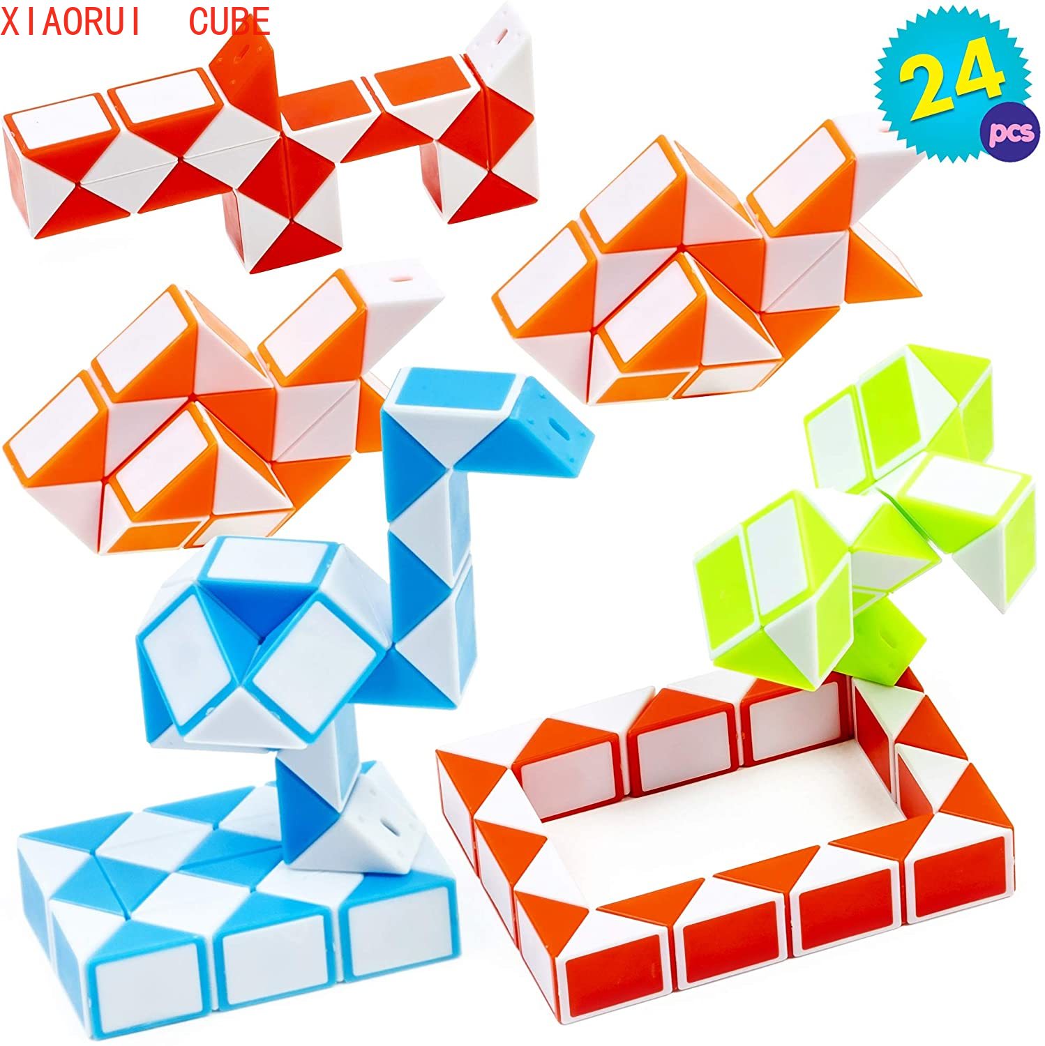 Set 24 Túi 24 Khối Xếp Hình Thú Vị Cho Bé