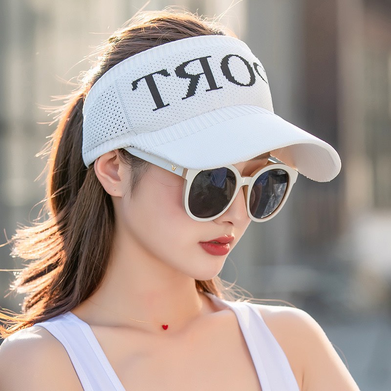 Kính Mắt V Màu Trắng Bản To Siêu Hot