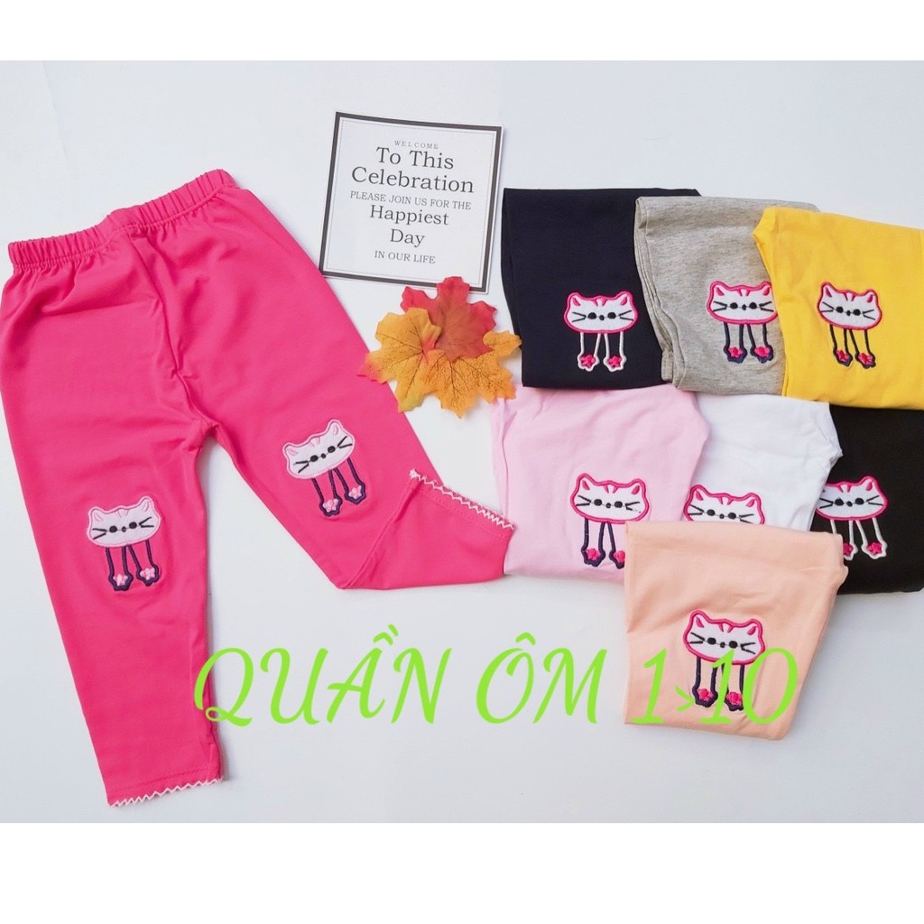 QUẦN LEGGING, QUẦN ÔM DÀI CHO BÉ GÁI