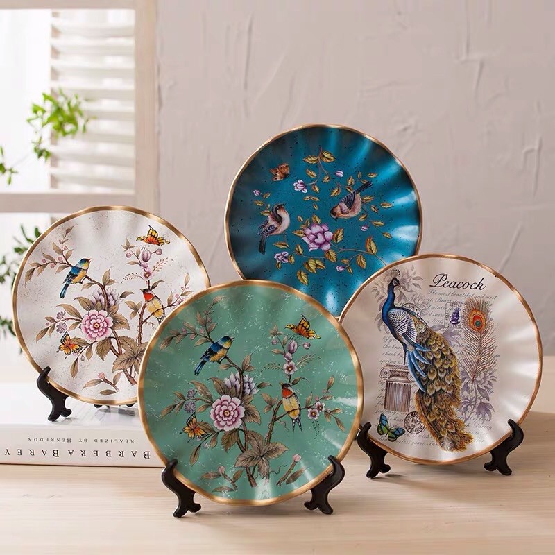 Đĩa phong thủy tài lộc 22 cm