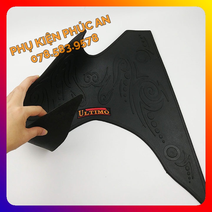 Thảm lót CAO SU trải sàn xe Yamaha MIO gác để chân trước Mio đời đầu, Mio Classico, Mio Ultimo