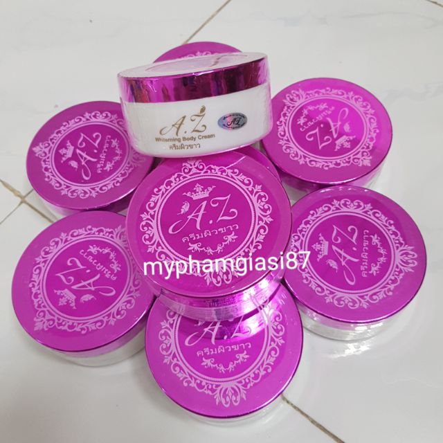 Kem body siêu trắng AZ