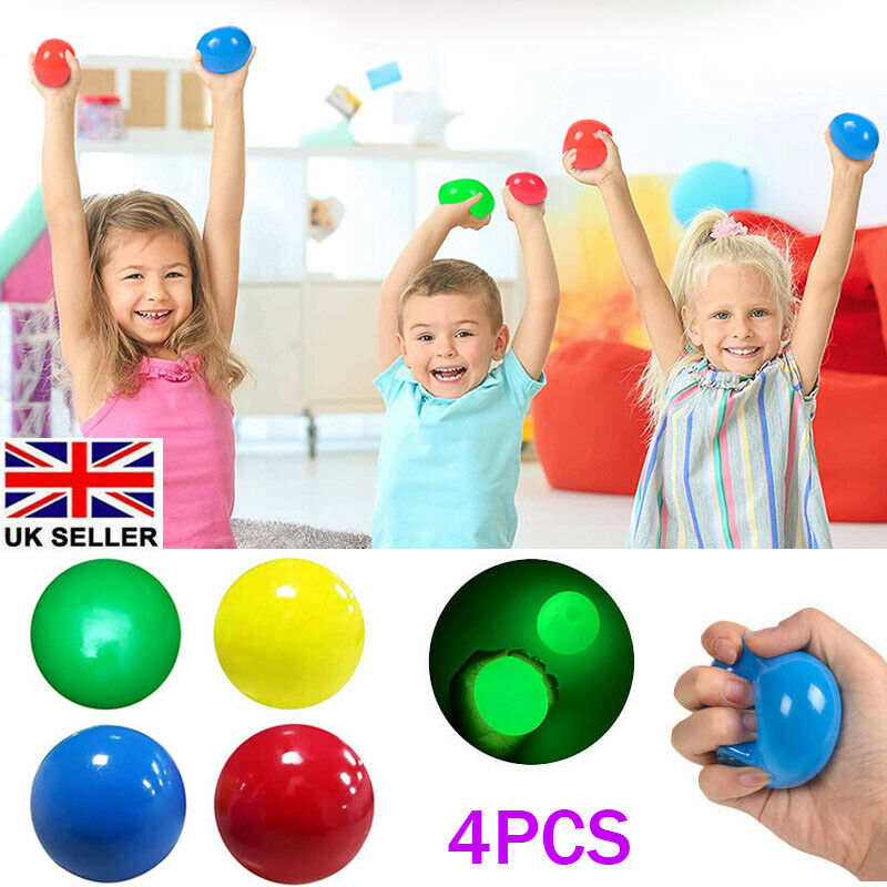 [Mã LIFETOYS1 giảm 30K đơn 99K] Đồ Chơi Ném Bóng Dính Tường Giảm Căng Thẳng