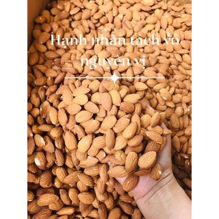 Hạnh nhân nguyên hạt bóc vỏ hàng Mỹ