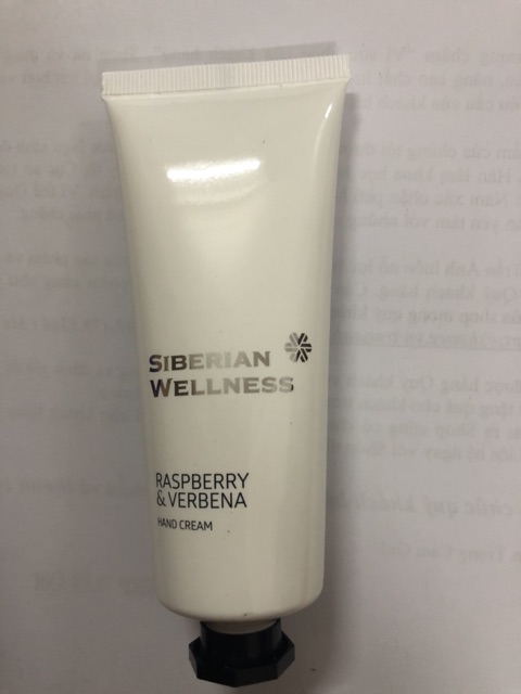 Kem dưỡng da tay Dâu rừng và Cỏ roi ngựa - SPA collection Raspberry & Verbena Hand cream