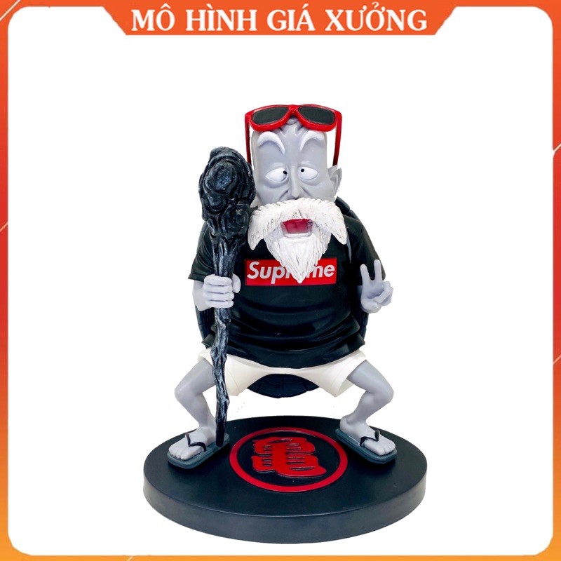 Mô hình Quy Lão Kame (2 tay) mặc áo supreme - Vũ Thiên Lão Sư - Dragon Ball - Figure 7 viên ngọc rồng