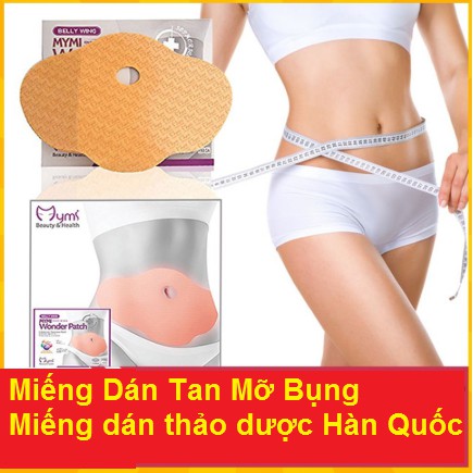 Miếng Dán Tan Mỡ Bụng Thảo Dược  Hàn Quốc- Mymi Wonder Patch