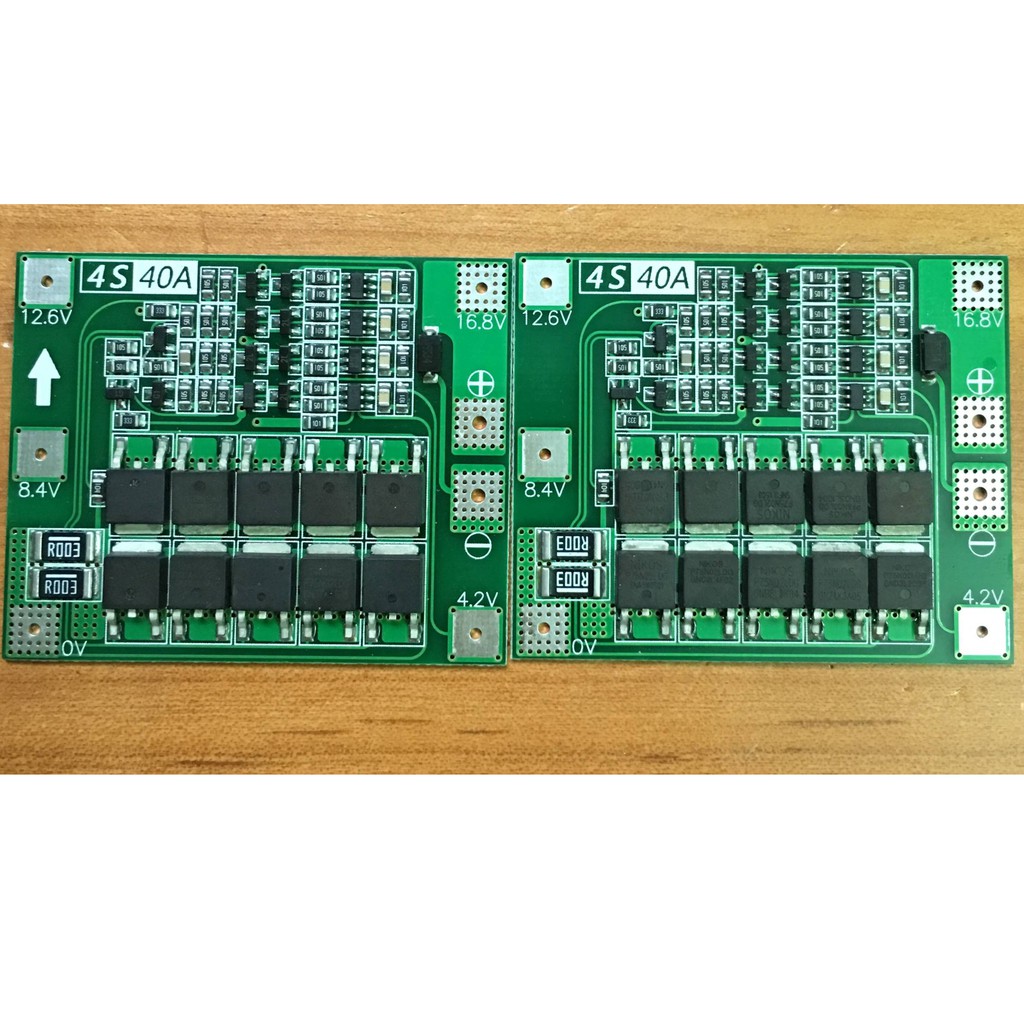 Mạch bảo vệ pin lion 4S 14,4V - 40a