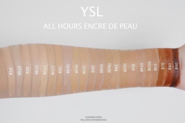 Kem nền kiềm dầu che phủ cao YSL All Hours Liquid Foundation SPF20/PA+++ | BigBuy360 - bigbuy360.vn