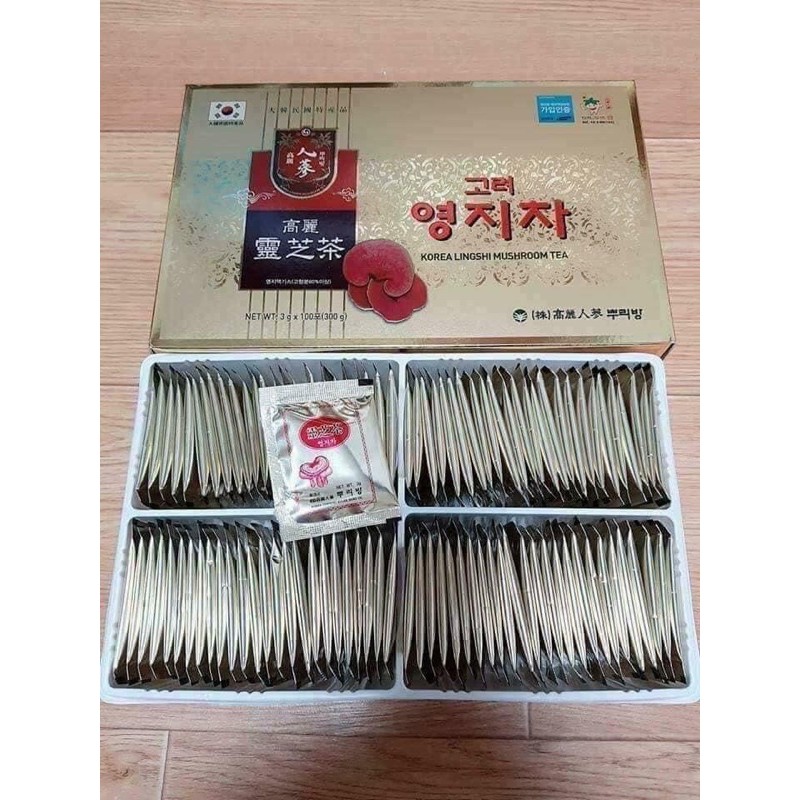 [Mã GROSALE2703 giảm 8% đơn 250K] [HÀNG MỚI VỀ] Trà LINH CHI Hộp Vàng Hàn Quốc | BigBuy360 - bigbuy360.vn