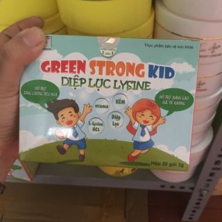 Diệp Lục lysine kid hỗ trợ điều trị táo bón còi xương ( hàng chuẩn 100% Sai tặng tươi 2 tỷ)