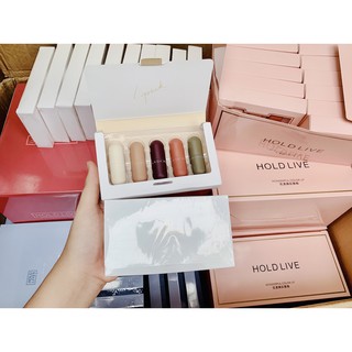 Set 5 cây son Flash Moment Warm Love Pocket Capsule Lipstick Mini