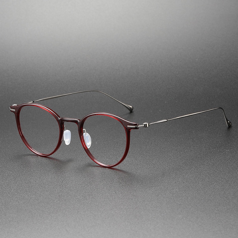 Ins Style Ultem + Mắt Kính Tianium Hình Quả Lê Nhỏ Siêu Nhẹ Có Thể Được Trang Bị Với Myopia Opt