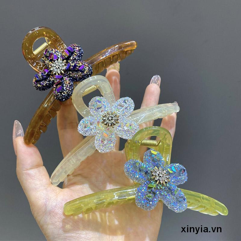 【Xxinia.Vn】Kẹp Tóc Lớn Hình Hoa Tinh Tế Chất Lượng Cao Thanh Lịch Mùa Hè Cho Nữ