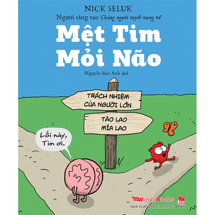 Sách tranh - Mệt tim mỏi não ( lẻ các tập) - NXB Kim Đồng