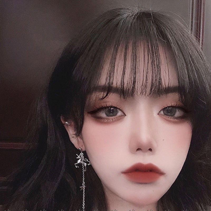 Khuyên tai kẹp vành hình chú kỳ lân thời trang cá tính