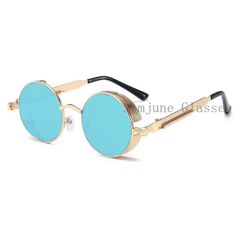 Kính Mát Samjune Gọng Tròn Nhiều Màu Thời Trang Cho Nam Nữ
