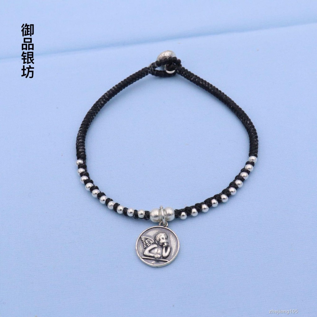 Lắc Chân Mạ Bạc 925 Hình Thiên Thần Xinh Xắn Cho Nữ | BigBuy360 - bigbuy360.vn