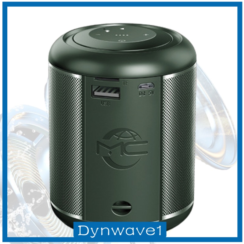 [DYNWAVE1]Portable Wireless Mini Bluetooth Speaker 2200mAh Rechargeable, Small Size, Stereo Sound