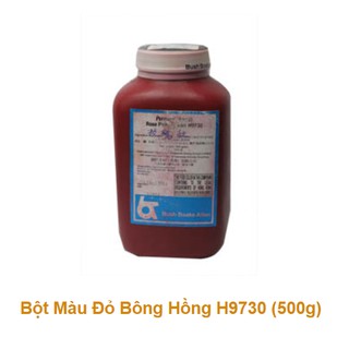 Bột Màu Đỏ Hoa Hồng H9730/ 500gr - Hongkong/