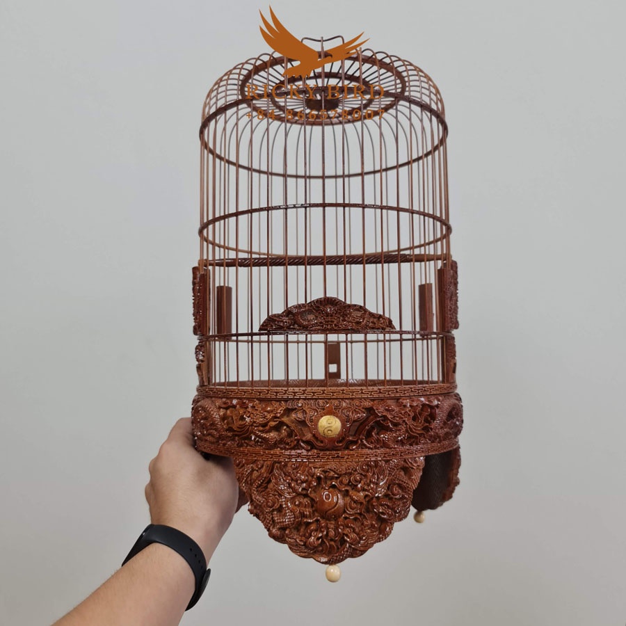 Lồng chim đã sơn - Puteh bird cage