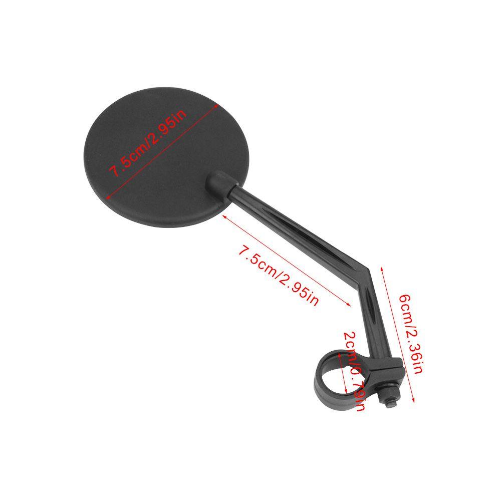 MUVAKO Bộ 2 Gương Chiếu Hậu Có Thể Điều Chỉnh Cho Xe Scooter Điện