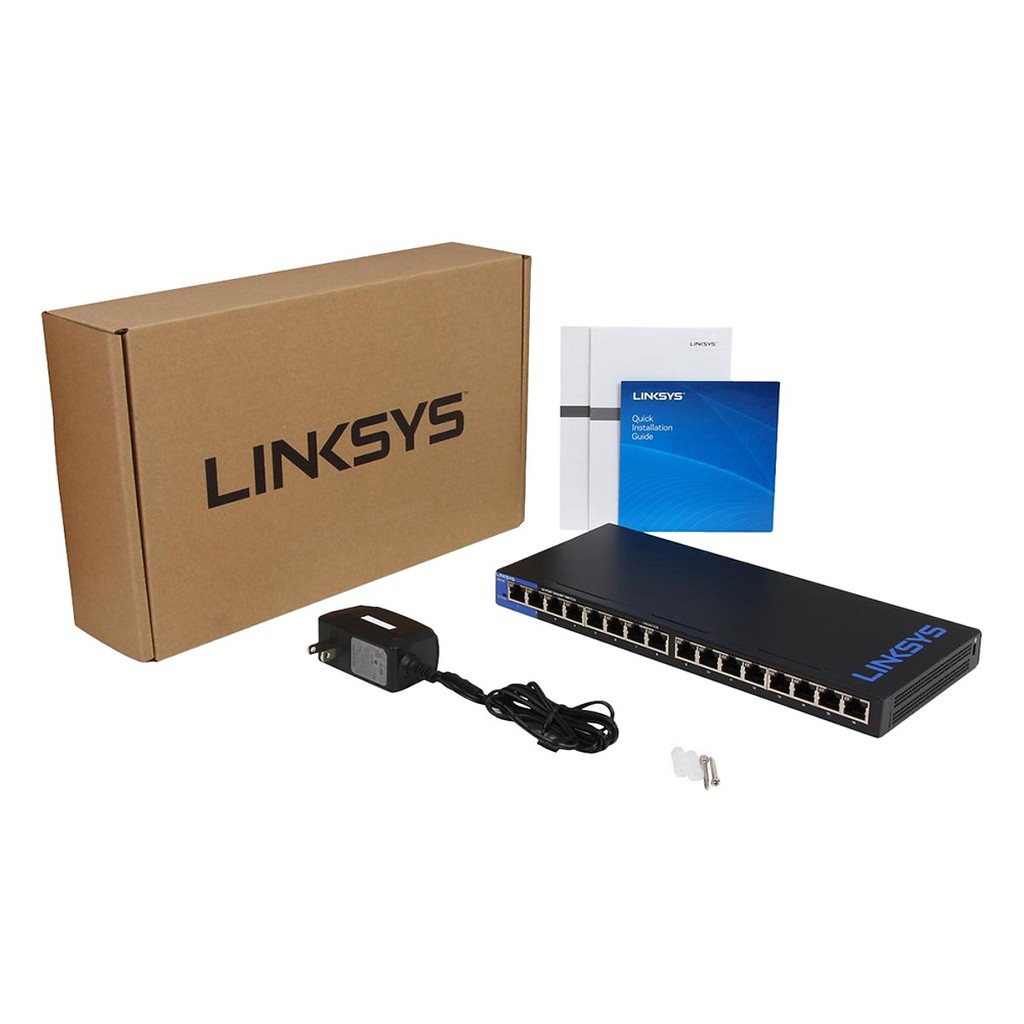 Switch LINKSYS LGS116 16 cổng Gigabit