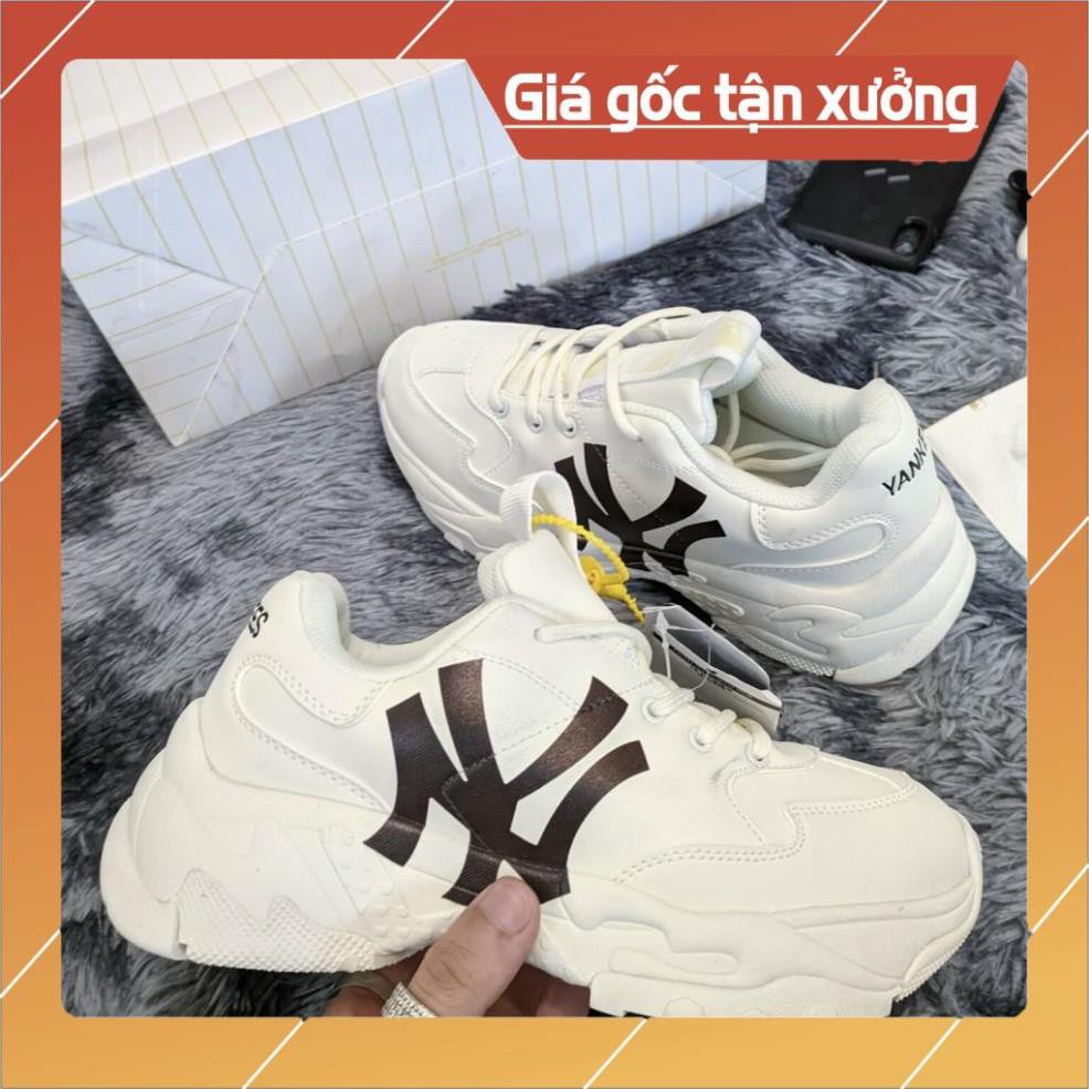 [FreeShip–Sale hàng cao cấp] Giày thể thao nam nữ Sneaker MLB NY Xịn sò Full bill box, Giầy MlB đi bộ, đi chơi, tập GYM