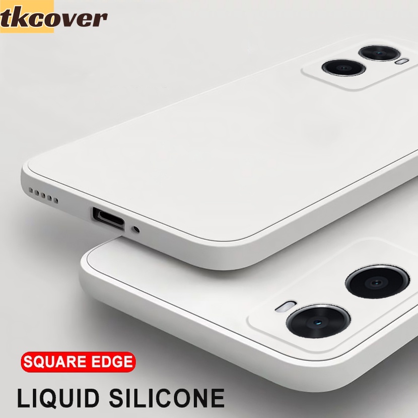 Ốp Điện Thoại Silicon Dẻo Màu Trơn Thời Trang Cho OPPO A76 A96 A36 A74 A95 A53
