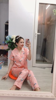 [Tất cả ảnh tự chụp] Đồ Bộ Lụa Gấm TNQD
