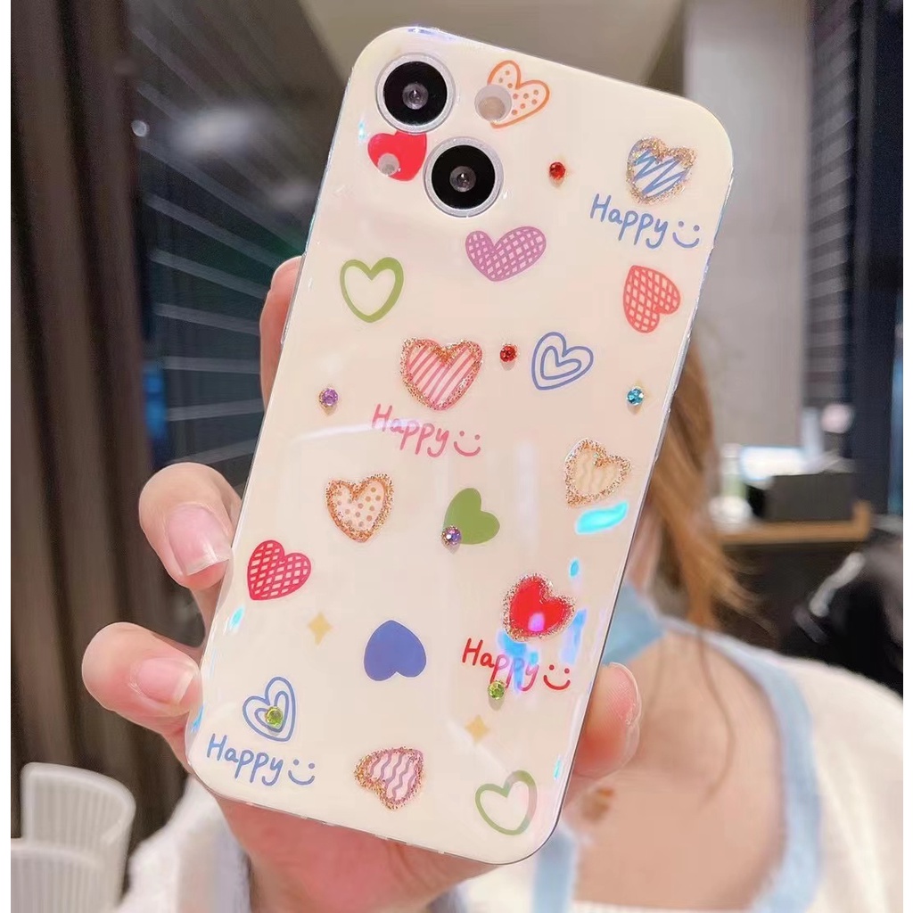 Ốp Lưng Bọc Đá Có Âm Thanh Cho Điện Thoại iphone x xr 11 12 13 14 15 pro max plus