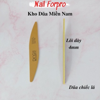 Dũa Nhám Da Bò Dingxi Cao Cấp Dũa Móng Tay Móng Gel Móng Bột