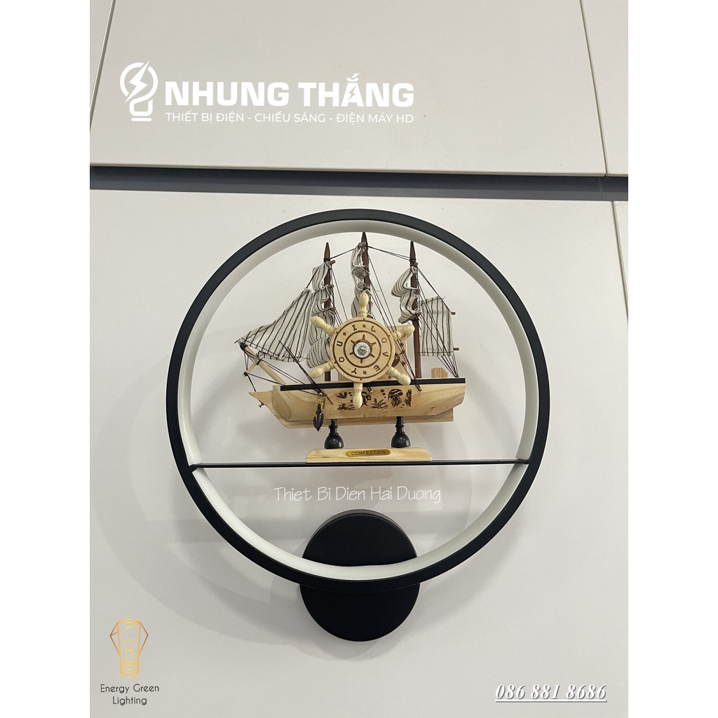 Nhiều Mẫu - Đèn Led Treo Tường Hiện Đại Con Thuyền GT178 ,Cây Đàn GT180 - 3 Chế Độ Ánh Sáng - Bảo Hành 12 Tháng