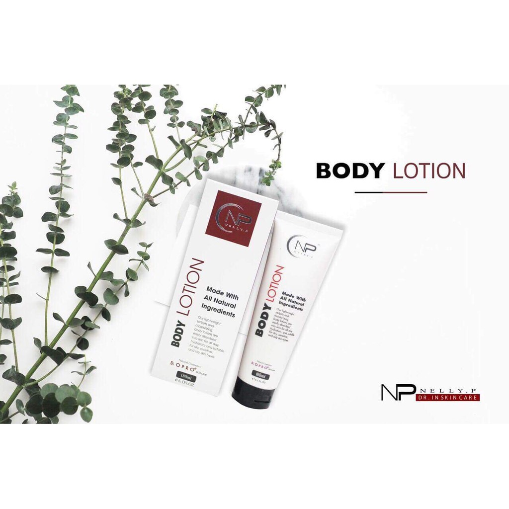 Mỹ phẩm nelly p - KEM DƯỠNG TRẮNG TOÀN THÂN - BODY LOTION NELLYP