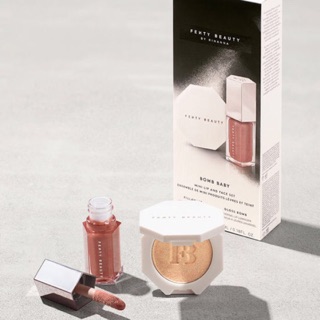 Bộ son và highlight Bomb baby Fenty beauty