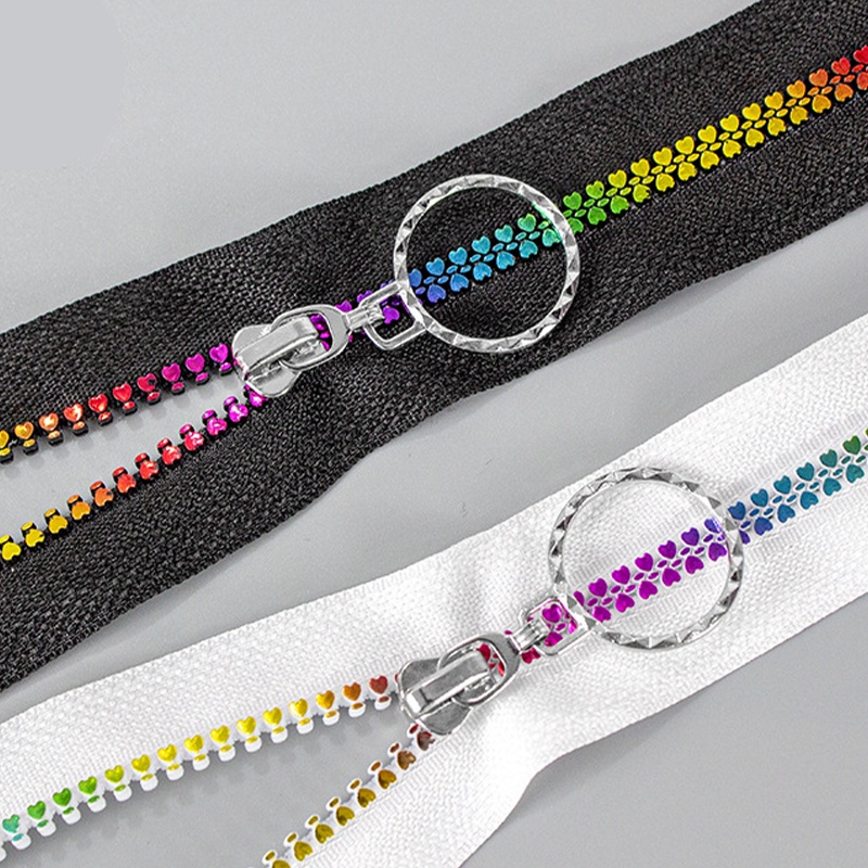 5# Dây Kéo Nylon Nhiều Màu Dùng May Quần Áo/ Túi Xách DIY