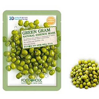 Mặt nạ 3D dưỡng da Food A Holic Green Gram đậu xanh 23g