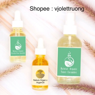 Dầu hạt Argan Nguyên chất 100% ép lạnh - ORGANIC ARGAN OIL - 30ml