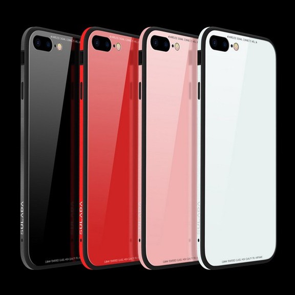 Ốp lưng kính iPhone 6/ 6S - 7 Plus/ 8 Plus hiệu Sulada